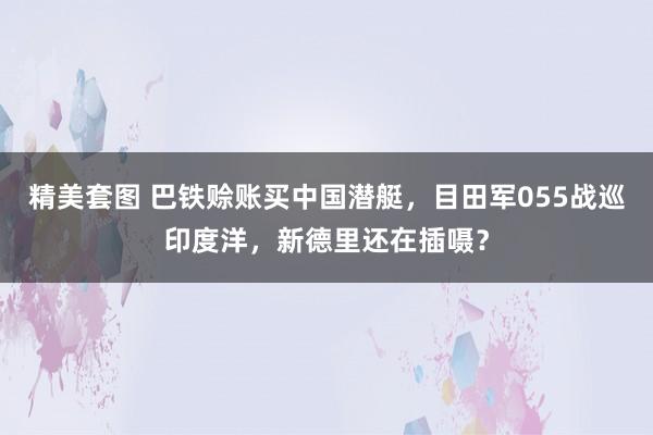 精美套图 巴铁赊账买中国潜艇，目田军055战巡印度洋，新德里还在插嗫？