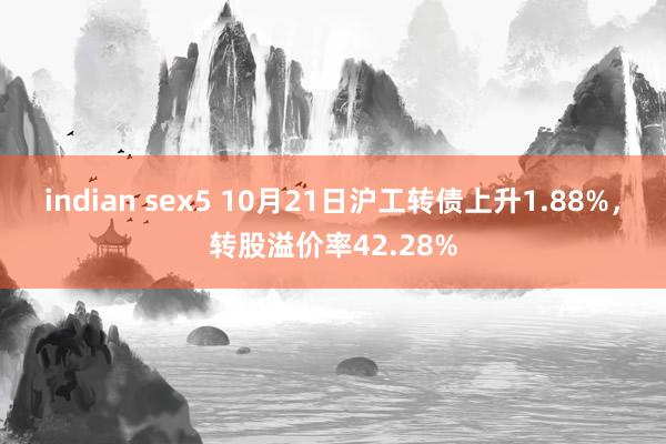 indian sex5 10月21日沪工转债上升1.88%，转股溢价率42.28%